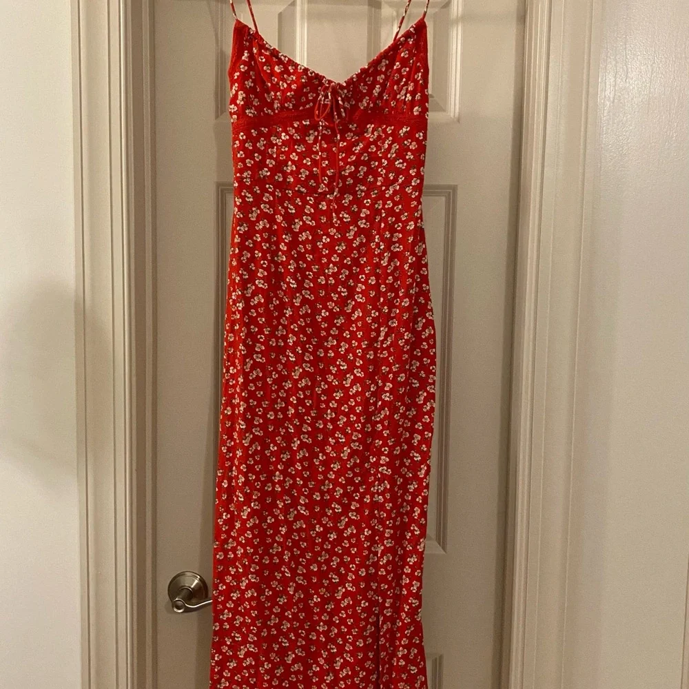 Aeropostale Red Floral Dress - Picture 2 of 7